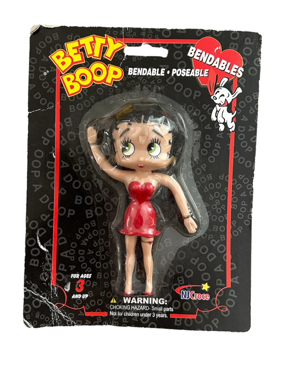 BETTY BOOP Bendables Vintage Toy Posable Collectible Figure